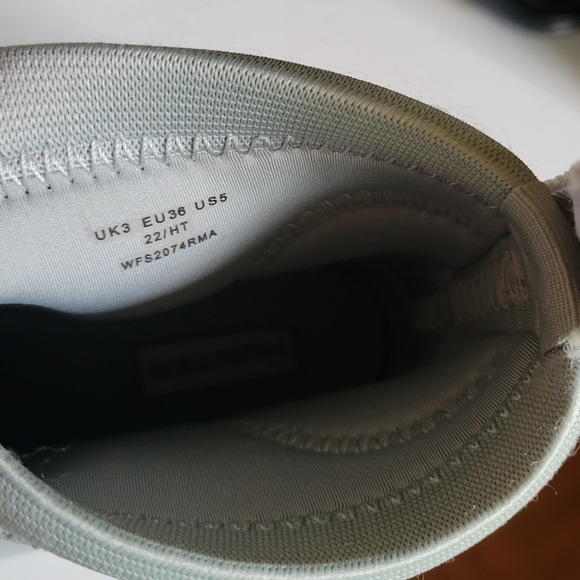 New Stella McCartney x Hunter Ltd. Collection Ankle Powder Blue Rain Boo… - Picture 12 of 12